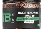 TB Baits Boosterované Boilie Peach Liver 120 g 20-24 mm
